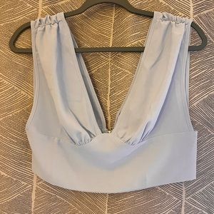 💙 Light blue crop top